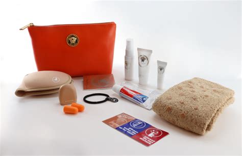 Versace Provides Travel Kits for Turkish Airlines 